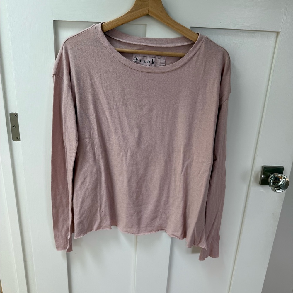 Frank & Eileen long sleeve shirt tee lab small NWOT